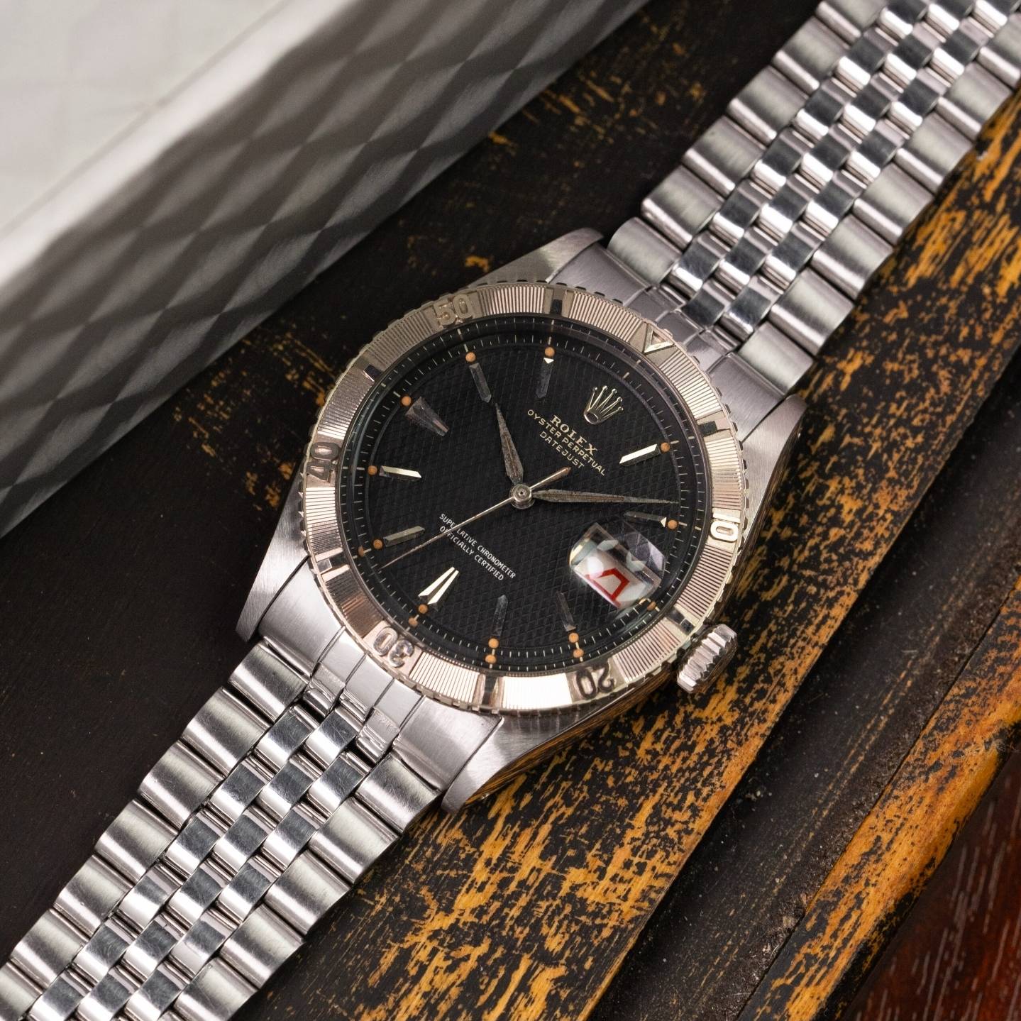 ROLEX Datejust 6609 'Honeycomb' Turn-O-Graph
