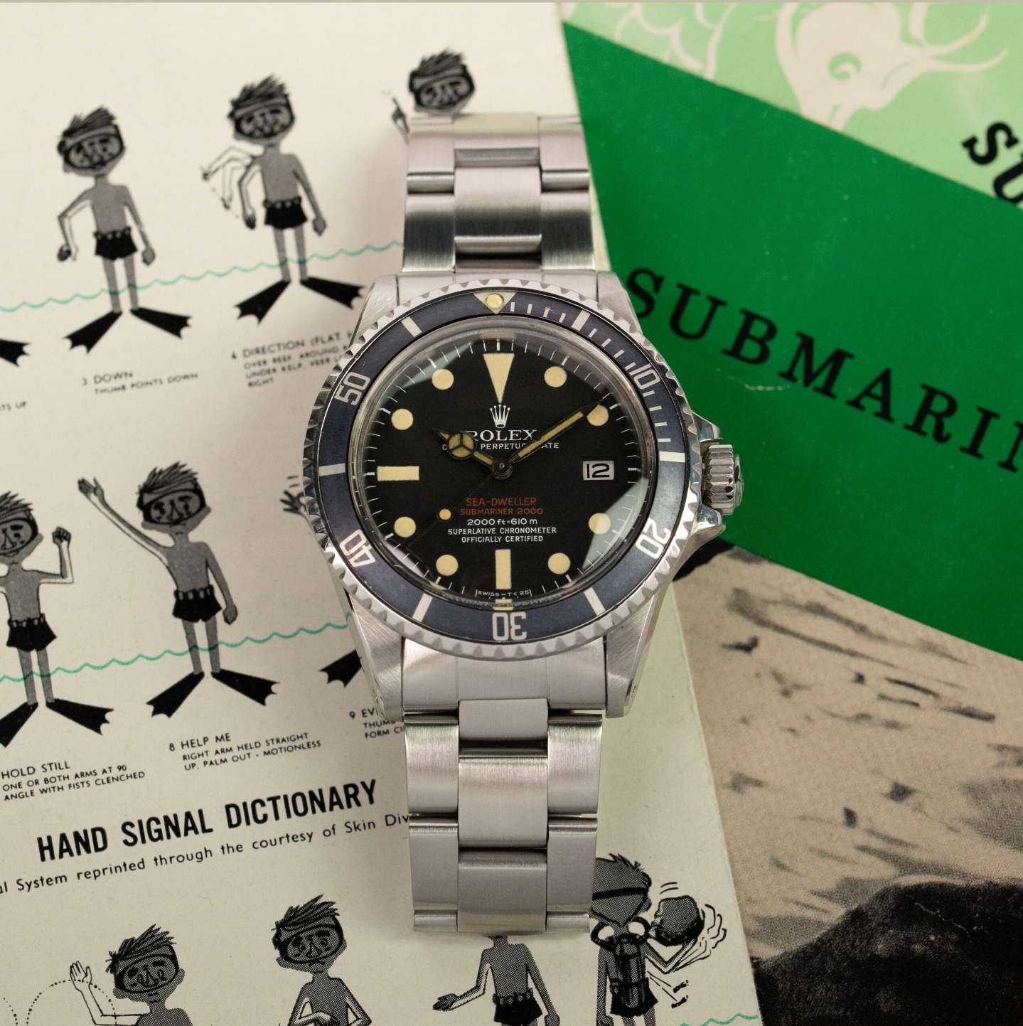 ROLEX Sea-Dweller 1665 'Double Red Mk3'
